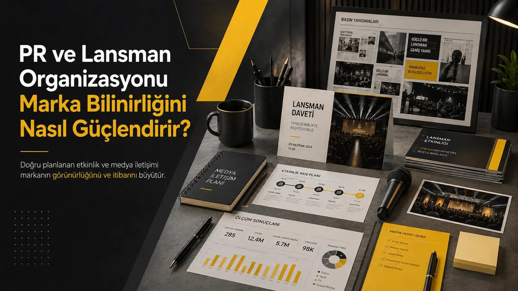 PR ve Lansman Organizasyonu Marka Bilinirliğini Nasıl Güçlendirir?