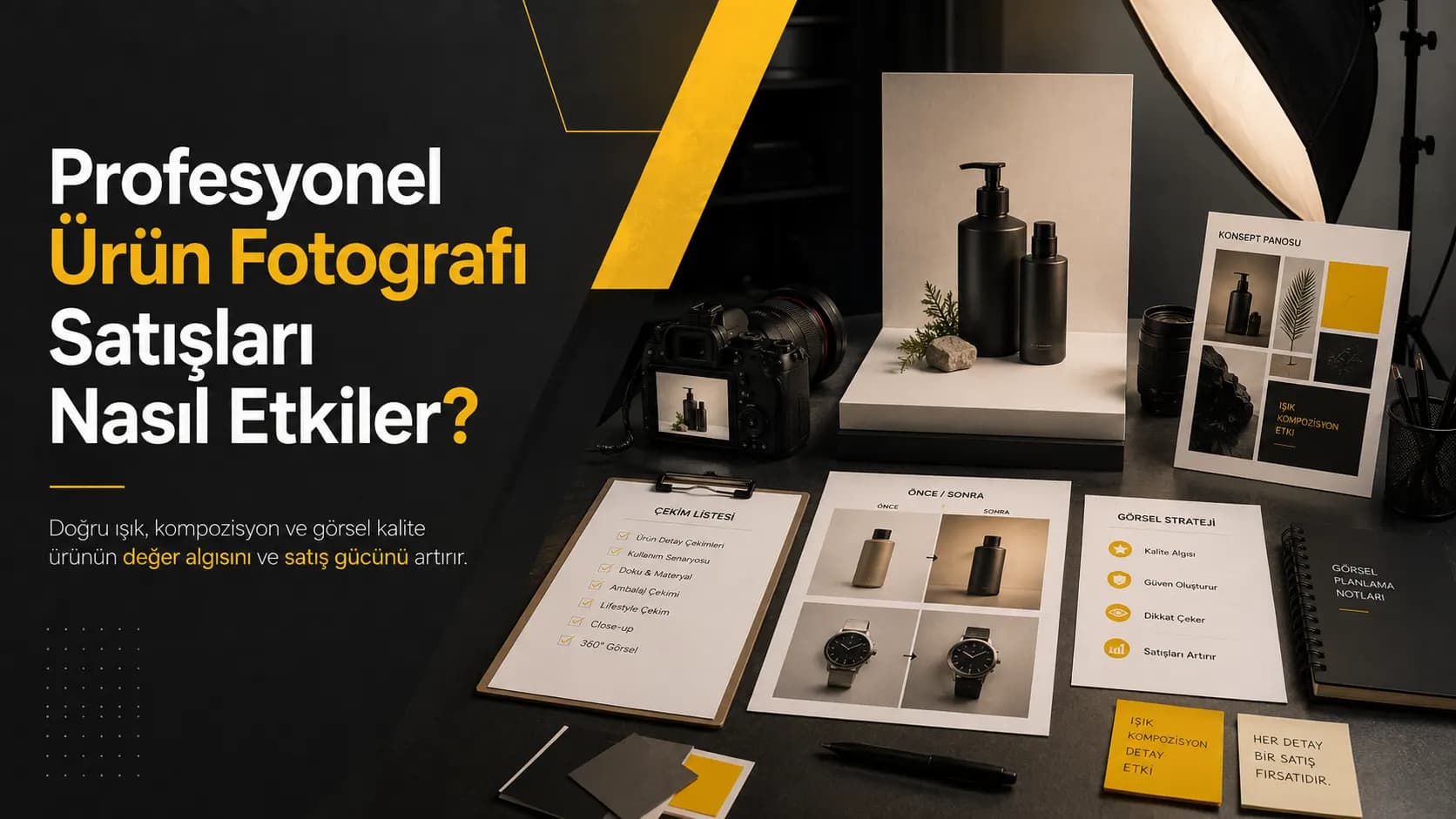 Profesyonel Ürün Fotoğrafı Satışları Nasıl Etkiler?