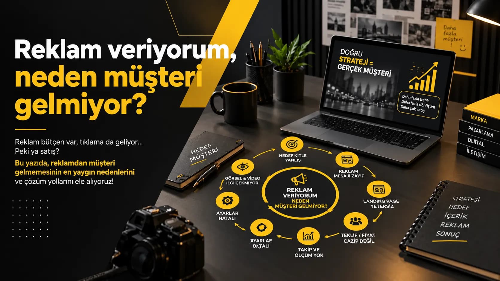 Reklam veriyorum, neden müşteri gelmiyor?