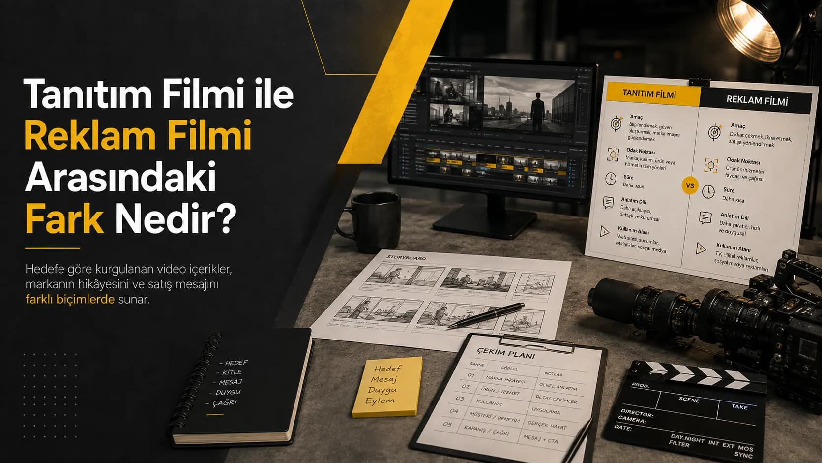 Tanıtım Filmi ile Reklam Filmi Arasındaki Fark Nedir?